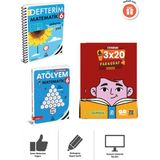 Bigelio Yayıncılık Arı 2027 6. Sınıf Matematik Soru Bankası + Defterim Ve Deneme Big
