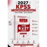 Bigelio Yayıncılık Bigelio 2027 KPSS Tüm Sınavlar İçin Tarih 6 x 27 Deneme Sınavı