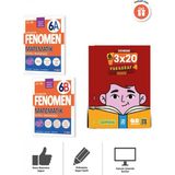 Bigelio Yayıncılık Fenomen 2027 6. Sınıf Matematik A + B Soru Bankası 3X20 Paragraf