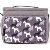 Biggdesign Dogs Isı Yalıtımlı Termal Çanta, Su Geçirmez, Sızdırmaz, 10L, Piknik & Beslenme Çantası, Gri