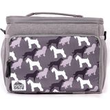 Biggdesign Dogs Termal Çanta 10 lt Gri Renk Yiyecek ve İçecekler İçin 6 Saat Koruma