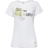Biggdesign Faces Lucky Kadın T-Shirt M