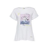 Biggdesign Kadın T-Shirt,%50 pamuk,%50 Modal Kumaş,Yumuşak Doku, Regular Standart Fit Kalıp,Kısa Kollu (M)
