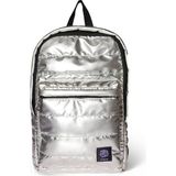Biggdesign Moods Up Calm Kapitone Su Geçirmez Kumaşlı Okul ve Laptop Sırt Çantası Gümüş Renk - Standart