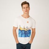 Biggdesign Mr. Allright Man Beyaz Erkek T-Shirt by Güçlü Kadir Yılmaz