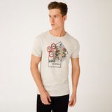 Biggdesign Nature Durak Krem Erkek T-shirt