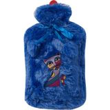 Biggdesign Owl and City Peluş Sıcak Su Torbası - Mavi