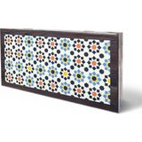 Biggdesign Star Tavla / Çizilmez Zeminli, Mıknatıslı Mdf Kasa, 2 Kat Vernik Cilalı - Çok Renkli