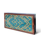 Biggdesign Tavla, Çizilmez Zeminli, Mıknatıslı MDF Kasa, 2 Kat Vernik Cilalı (Oriental)