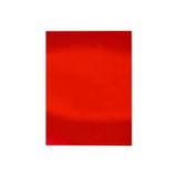 BİGİBU 10 Adet Kırmızı Aynalı Metalik Fon Kartonu 50x70 Cm A Kalite 5678987650987