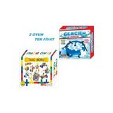 BİGİBU 2in1-tekerlekli Boru Lego Tako Boru Ve Buz Tuzağı Oyunu Buz Kırma Oyunu Iki Oyun Bir Arada 8682214591548