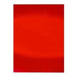 BİGİBU 50 * 70 Cm Metalik Fon Kartonu - Aynalı Fon Kartonu - Kırmızı - 250 gr 5 Adet 5445935768115