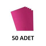 Bigibu 50 Adet Pembe Aynalı Fon Kartonu 50x70 cm Metalik Fon Kartonu