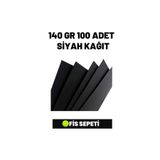 BİGİBU A4 Siyah Fotokopi Kağıdı 140 Gr 100 Adet