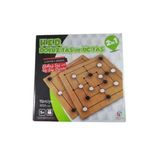 BİGİBU Ahşap 9 Taş 3 Taş Zeka Akıl Mantık Strateji Oyunları 1 Kutu 2oyun 5 MM tk5856