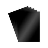 BİGİBU Aynalı Metalik Metalize Fon Kartonu Siyah 50x70cm 5 Adet (Tek Renk) 199638281012