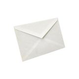 BİGİBU Doğan Mektup Zarfı 110 Gr 11.4 Cm X 16.2 Cm 100'lü Paket
