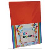 BİGİBU Kırmızı Kağıt A4 Ebat Fon Kartonu Fotokopi Kağıdı 10 Adet 8680422599621