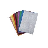 BİGİBU Simli Yapışkanlı Eva 20x30 Cm 10 Farklı Renk 129914501999