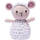 Bigibuddy StoryBuddy Kuzu Amigurumi Sesli Hikaye ve Uyku Arkadaşı Oyuncağı BigiOne Uyumlu