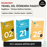 Bigibuddy Wordsbuddy Çocuklar Için Türkçe Ingilizce Temel Öğrenim Paketi 90 Kart 3'lü Set (Cihaz Hariç) - Çok Renkli