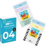 Bigibuddy WordsBuddy Türkçe İngilizce Kelime Kartları Deniz Hayvanları 30 Kart Çocuklar İçin (Cihaz Hariç)