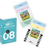 Bigibuddy WordsBuddy Türkçe İngilizce Kelime Kartları İleri Düzey Eylemler 30 Kart Çocuklar İçin (Cihaz Hariç)