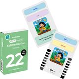 Bigibuddy WordsBuddy Türkçe İngilizce Kelime Kartları Sebzeler 30 Kart Çocuklar İçin (Cihaz Hariç)