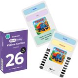 Bigibuddy WordsBuddy Türkçe İngilizce Kelime Kartları Taşıtlar 30 Kart Çocuklar İçin (Cihaz Hariç)