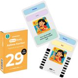 Bigibuddy WordsBuddy Türkçe İngilizce Kelime Kartları Yiyecek & İçecekler 30 Kart Çocuklar İçin (Cihaz Hariç)
