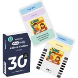 Bigibuddy WordsBuddy Zıtlıklar Çocuklar İçin Türkçe İngilizce Kelime Kartları 30 Kart Zıt Kavramlar Dil Öğrenme Seti