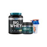 Bigjoy Sports WHEY PROTEİN Çikolata Aromalı 1020 gr Big Whey Classic Series + KREATİN 120gr Creabig Creatine