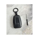 bigkey TOYOTA COROLLA SMART SİYAH KARBON ARABA ANAHTAR KILIF KUMANDA KABI KILIF ( LOGO ARKADA )