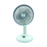 Bigmate YM88160 Beyaz Mini Masa Fanı Taşınabilir Serinletici Şarjlı 3 Kademeli Hız Ayarı Vantilatör