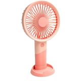 Bigmate YM88176A Taşınabilir Serinletici Şarjlı Pembe 3 Kademeli Hız Ayarı Mini El Fanı Vantilatör
