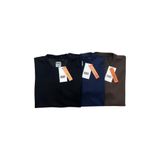 BİGMOST Erkek 3'lü Set Premium Modal Kumaş Regular Fit Basic Tişört