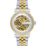 Bigotti Gold Gümüş Çelik Kordon Otomatik Erkek Kol Saati L-BG.1.10684-4 - Gold - Gümüş