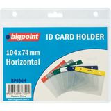 Bigpoint 10'lu Yatay Şeffaf Kart Poşeti 105x74 mm Farklı Renk Seçenekleriyle Pratik Kullanım