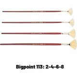 Bigpoint 113 Serisi No:4 Doğal Kıl Yelpaze Fırça