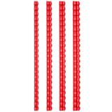 Bigpoint 12 mm Kırmızı 100'lü Plastik Spiral