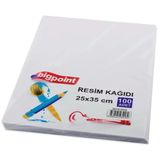 Bigpoint 120 Gram Resim Kağıdı 25X35cm 100'Lü Paket