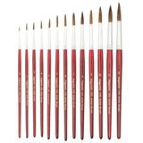 Bigpoint 145 Serisi Midilli Kılı Yuvarlak Fırça No: 6 X 12 Adet