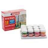 Bigpoint 150539 12 Renk 12x18 ml Guaj Boya