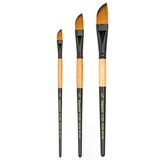 Bigpoint 215D Serisi Sentetik Kıl Bıçak Fırça No: 1/4 X 12 Adet