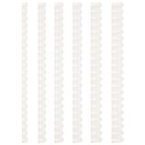 Bigpoint 22 mm Beyaz 50'li Plastik Spiral