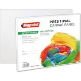 Bigpoint 25 x 35 cm Pres Tuval 100% Pamuk Orta Dokulu Akrilik ve Yağlıboya İçin İdeal