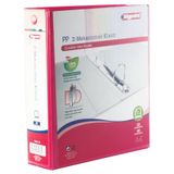 Bigpoint 2D Mekanizmalı 7 cm Açık Kırmızı Klasör