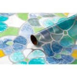 Bigpoint 2m Vitray Desen NO:63A Yapışkanlı Folyo 45 cm x 2 metre Çok Renkli Kullanım İçin İdeal