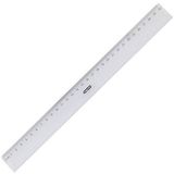 Bigpoint 30 cm Kolay Kırılmaz Plastik Geniş Cetvel
