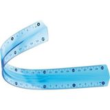 Bigpoint 30Cm Esnek-Kırılmaz Cetvel Mavi Renkli Kırtasiye Ürünü 1 Adet